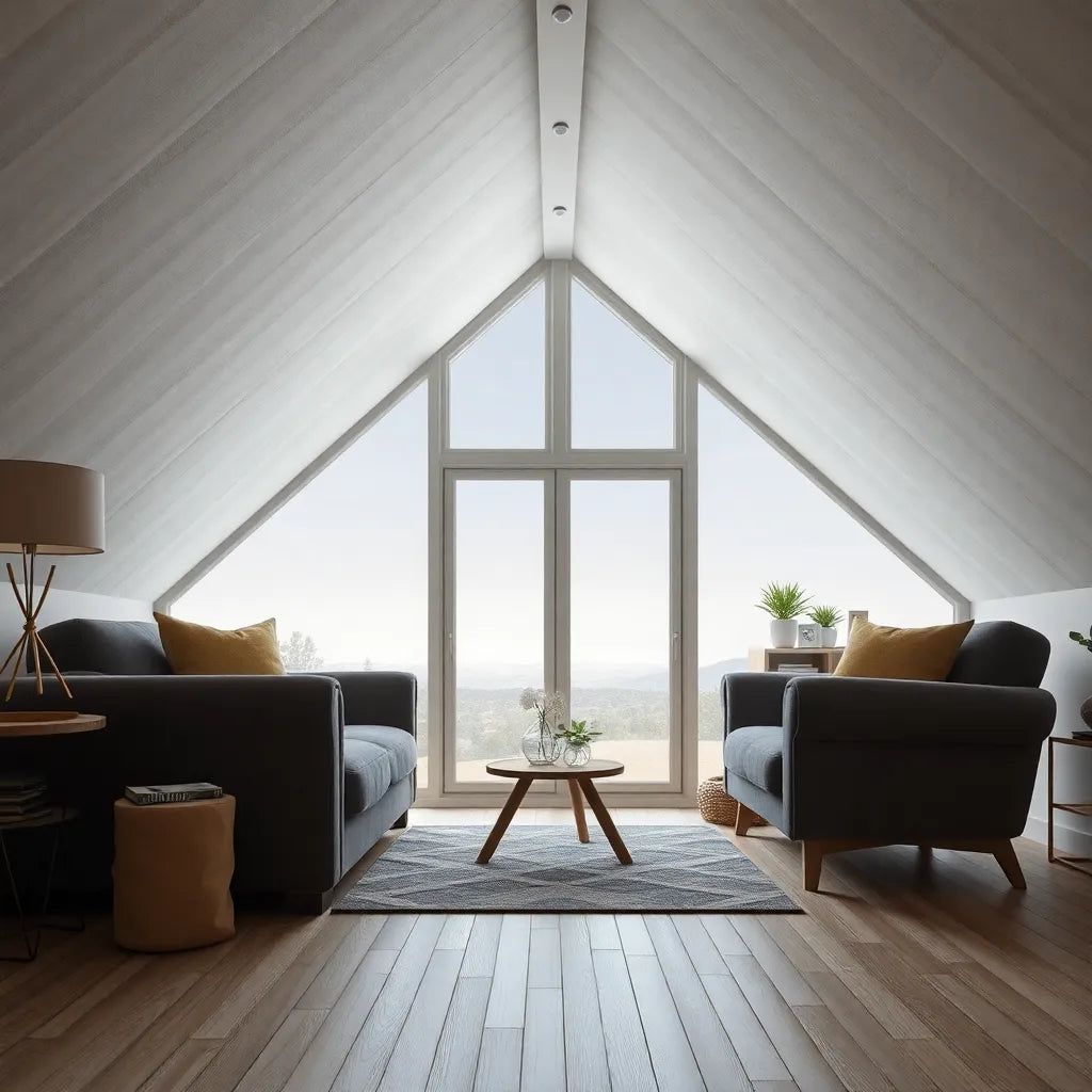 Opnå optimal komfort med den bedste loftisolering - Illustration