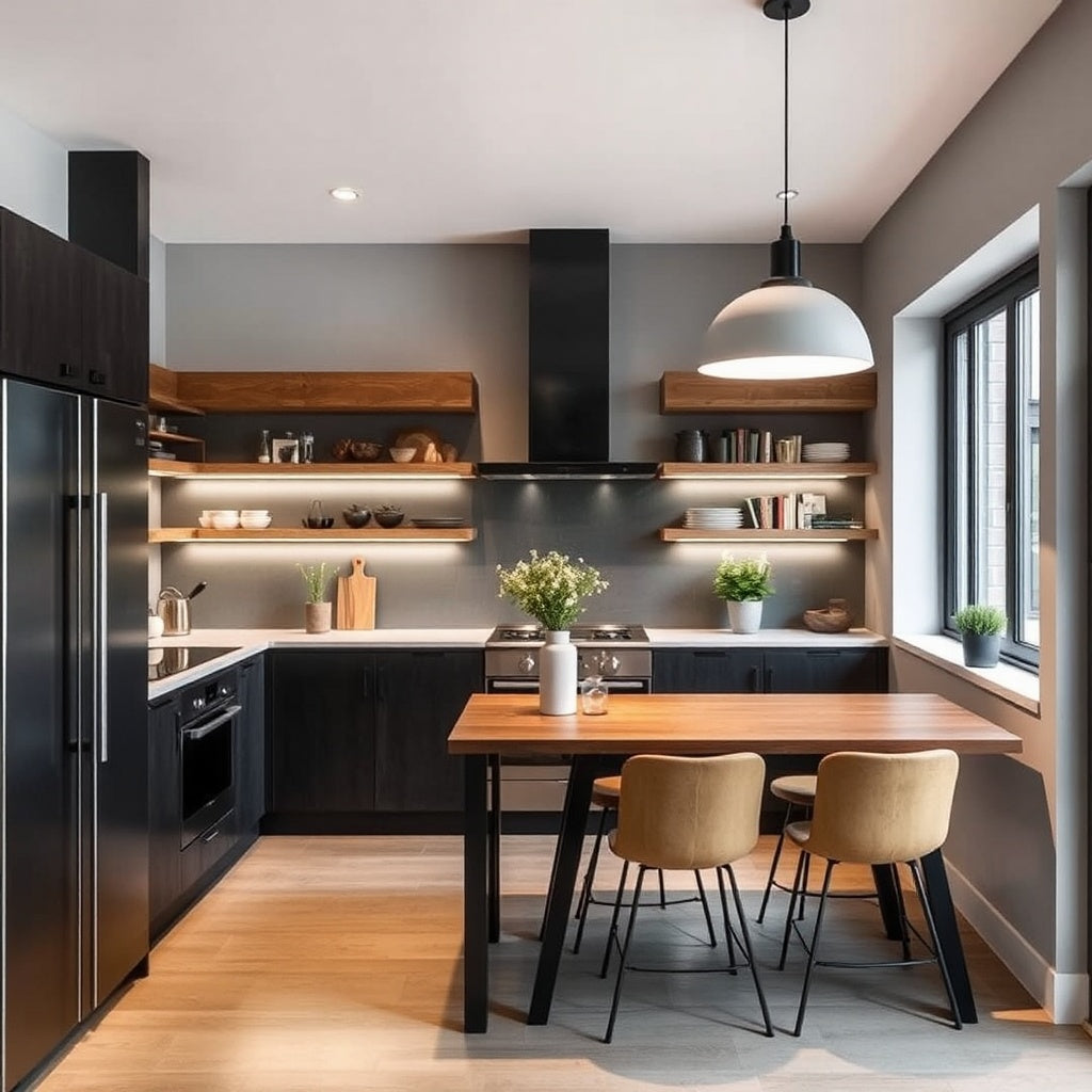 Sådan Skaber du Perfekt Moderne Belysningsdesign til Dit Køkken