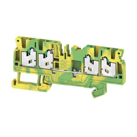 Snap In Klemme 4-Pol 2,5Mm Gul/Grøn ⎮ 5401003901 ⎮ 5401003901 ⎮ 5401003901 ⎮ 2674580000