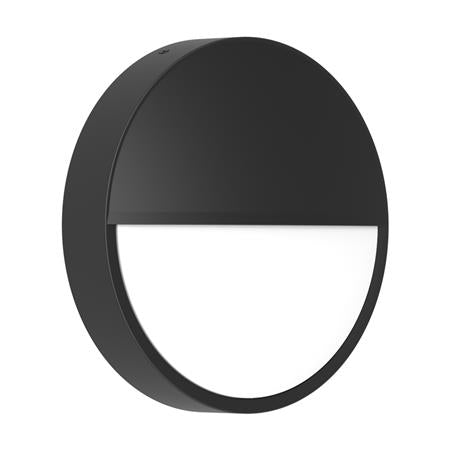 Halvskærm T/Surface Od 10W Sort 250Mm - Billigelogvvs.dk -