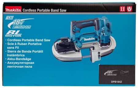Båndsav 18 V. Makita Dpb184Z ⎮ 6197013357 ⎮ 982001883 ⎮ 6197013357 ⎮