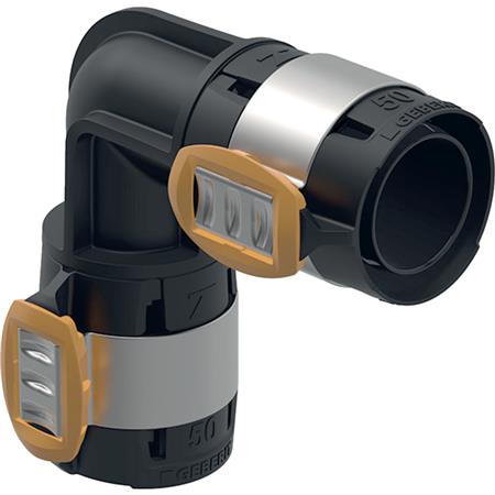 Geberit Flowfit Bøjning 90 Ppsu 63Mm ⎮ 4025416609377 ⎮ 088520063 ⎮ 0200207136 ⎮ 620.076.00.1