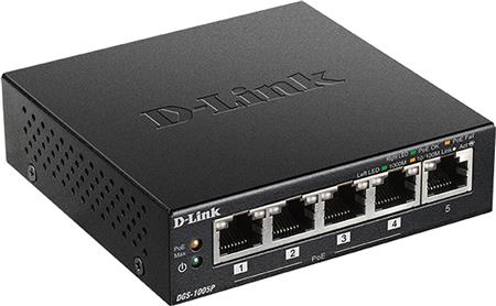 Switch 5X Gigabit - 4X Poe+ Dgs-1005P ⎮ 5486401095 ⎮ 5486401095 ⎮ 5486401095 ⎮ DGS-1005P/E