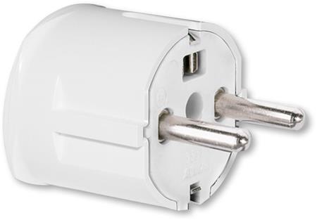 Schuko Stikprop, 16A, Hvid - Billigelogvvs.dk -