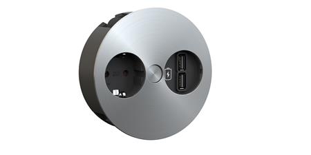 Twist Stikkontakt Med Dobbelt Usb ⎮ 5428540121 ⎮ 5428540121 ⎮ 5428540121 ⎮ 931.031