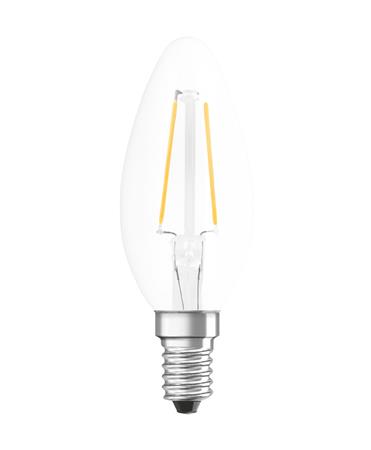 Led Kerte 2,5W/827 (25W) Fil E14 - Billigelogvvs.dk -