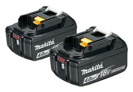 Batteri 2Xbl1840B 18V 4,0Ah Med Indikat. ⎮ 0088381459082 ⎮ 900032712 ⎮ 6197000449 ⎮ BL1840B