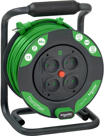 Kabeltromle 40M Ho5Vvf 2X1,0 Ip20 ⎮ 9197500032 ⎮ 901600003 ⎮ 9197500032 ⎮ IMT33160