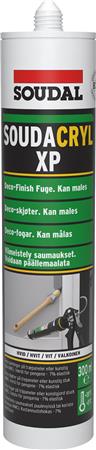 Akryl Fugemasse Soudacryl Xp 300Ml Hvid - Billigelogvvs.dk -
