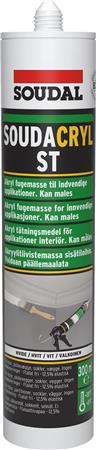 Akryl Fugemasse Soudacryl St 300Ml Hvid - Billigelogvvs.dk -
