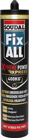 Fix All® X-Treme Power Xpress Hvid 280Ml - Billigelogvvs.dk -