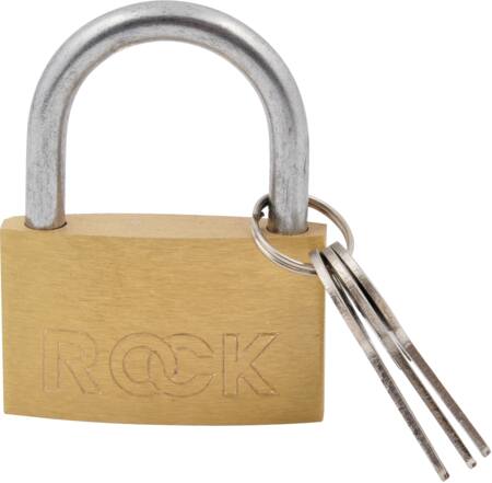 Hængelås 50Mm Med 2 Nøgler - Billigelogvvs.dk -