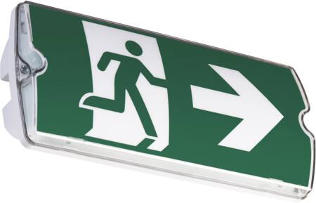 Flugtvejsarmatur Way Out Ip65 23M - Billigelogvvs.dk -