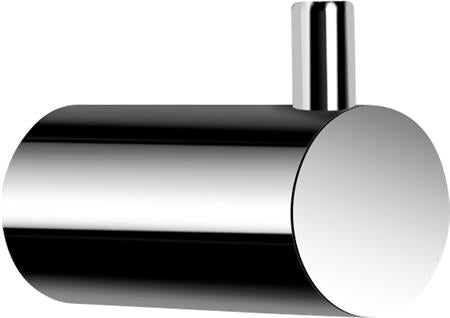 Blank Krom Håndklædekrog Med Tap 2 Stk - Billigelogvvs.dk -