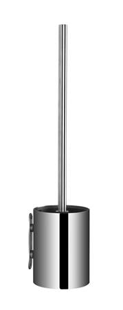 Blank Krom Toiletbørste Vægmontage - Billigelogvvs.dk -