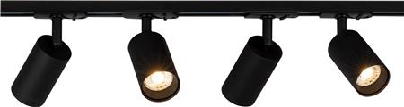 Focus Track Gu10 Kit 4Xgu10 1-Faset Sort ⎮ 7392971141480 ⎮ 5445000424 ⎮ 5445000424 ⎮ 7403042