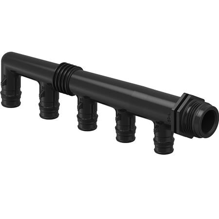 Uponor Q&E Fordelerrør Ppsu G3/4"Mt 5X16 ⎮ 0200207153 ⎮ 045297516 ⎮ 0200207153 ⎮ 1120980