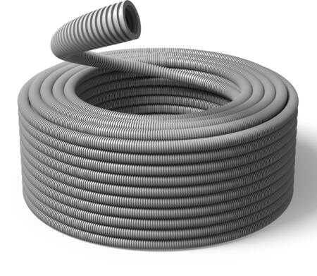 Flexrør 16Mm Halogenfri Grå Rg100 ⎮ 5705157288039 ⎮ 0300400090 ⎮ 0300400090 ⎮