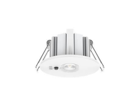 Ledem-Spot-E Rd55-3W-At-As/W-Em3-Wh - Billigelogvvs.dk -