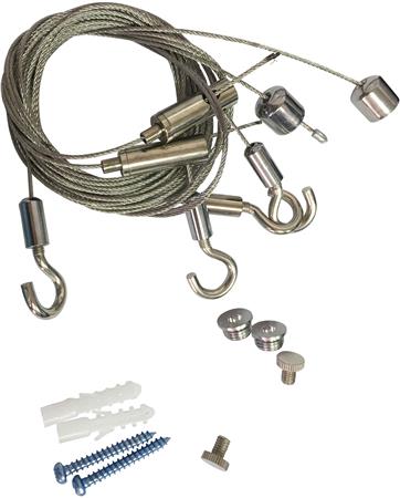 Wirekit 2M. Fast Top, Justerbar Y-Bund - Billigelogvvs.dk -