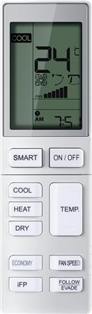 Haier Varmepumpe Fjernbetjening Yr-Hqs01 ⎮ 6941917682696 ⎮ 900492012 ⎮ 5478745183 ⎮