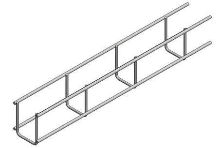 Gitterbakke 60X50 Mm 3 Meter Zink-Alu ⎮ 5478000751 ⎮ 5478000751 ⎮ 5478000751 ⎮ 76010050603000