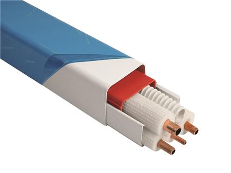 Kanal 80 X 60 Mm - Hvid 2 Meter - Billigelogvvs.dk -