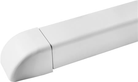 Kanal Vægtilslutning 2 90G - Hvid - Billigelogvvs.dk -