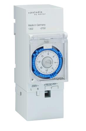 Timetæller Din 230V 0-99999 36 - Billigelogvvs.dk -