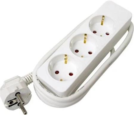 Stikdåse 3R M. Jord 3 M Hvid ⎮ 7331430017690 ⎮ 5401020682 ⎮ 5401020682 ⎮ 1000761266