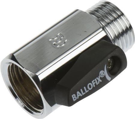 Ballofix Kuglehane 1/2" Forkromet ⎮ 0233134219 ⎮ 743522904 ⎮ 0233134219 ⎮