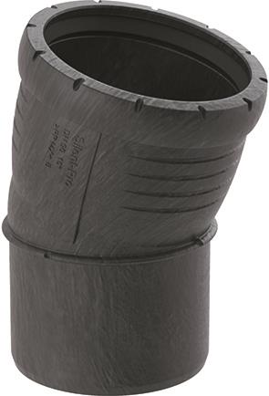 Silent-Pro Bøjning: 15° D75Mm ⎮ 0200100438 ⎮ 183634075 ⎮ 0200100438 ⎮ 393.320.14.1
