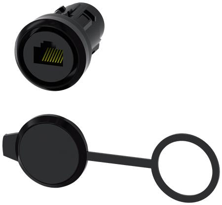 Rj45 Forbindelse: 22Mm, Plastik, Sort ⎮ 2617006796 ⎮ 2617006796 ⎮ 2617006796 ⎮ 3SU19000GB100AA0