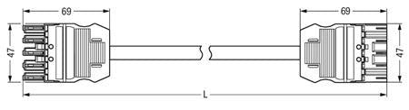 Dali Mellemkab 5G1,5Mm2 Cca Blå 3M ⎮ 5428009921 ⎮ 5428009921 ⎮ 5428009921 ⎮ 771-9385/066-301