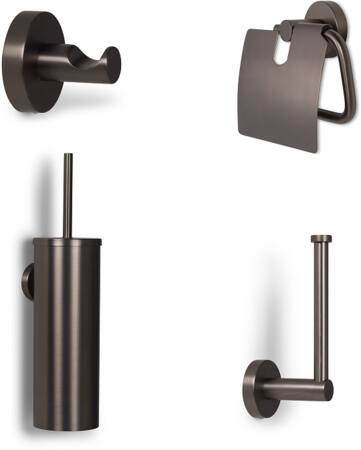 Toiletsæt Bundle Gun Metal ⎮ 8711802073841 ⎮ 773696413 ⎮ 0200200455 ⎮ 1200487092