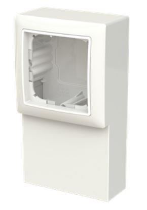 B55 Panelunderlag, 1 Modul, Blank Hvid ⎮ 8592624117049 ⎮ 5417563410 ⎮ 5417563410 ⎮ 2CHB000010C4094