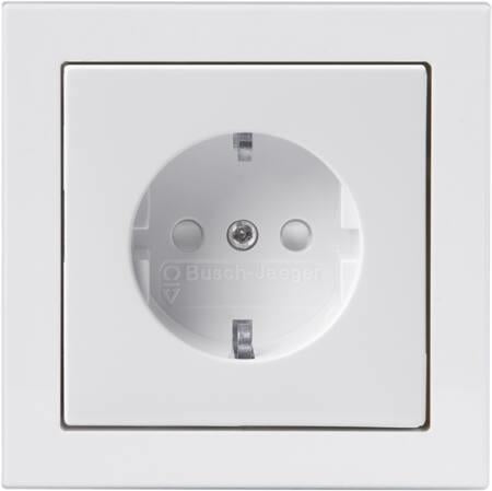 Abb Schuko Stikkontakt 16A Hvid Komplet ⎮ 5401006183 ⎮ 5401006183 ⎮ 5401006183 ⎮