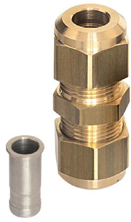 Loddefri Adapter Lige 1/4" - Billigelogvvs.dk -