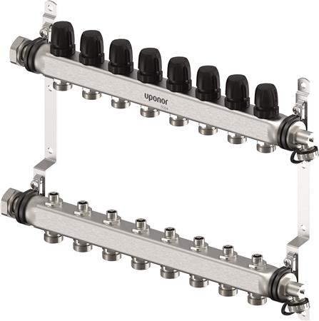 Uponor Vario S Fordelerrørsæt 8 Kredse L ⎮ 6414900440769 ⎮ 046230108 ⎮ 0200207155 ⎮ 1140869