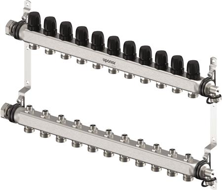 Uponor Vario S Fordelerrørsæt 12 Kredse ⎮ 6414900440806 ⎮ 046230112 ⎮ 0200207160 ⎮ 1140873