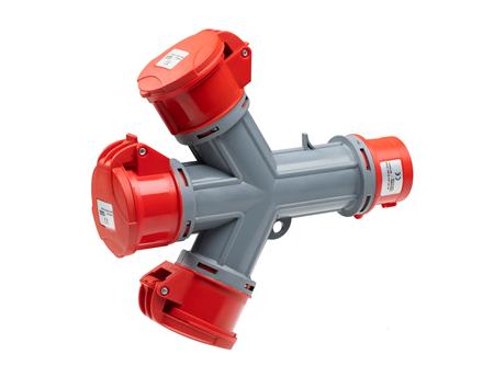 Krydsfordeler 3-Vejs 32A 5P 400V H6 Ip44 ⎮ 5439100013 ⎮ 5439100013 ⎮ 5439100013 ⎮ 1417