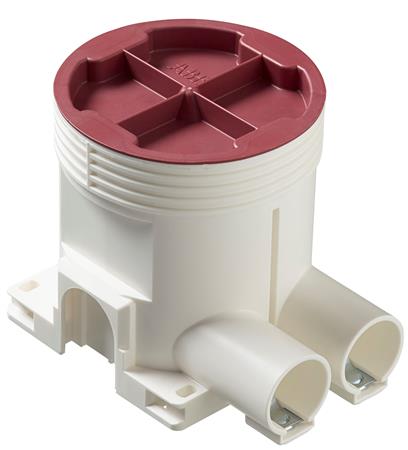 Indmuringsdåse D:73Mm M/Rørtude ⎮ 6418677335068 ⎮ 5417570649 ⎮ 5417570649 ⎮ 2TKA001740G1