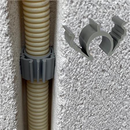 Rille Clips Pro Til Rør R16 \ Ø15 ⎮ 5700002035004 ⎮ 900035002 ⎮ 0839100702 ⎮