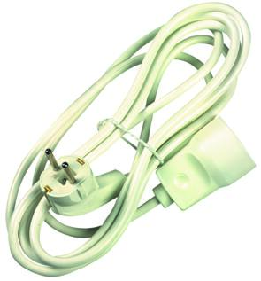 Forlængerledning Hvid Schuko 3M ⎮ 7331430011179 ⎮ 0828100137 ⎮ 0828100137 ⎮ 1000019940