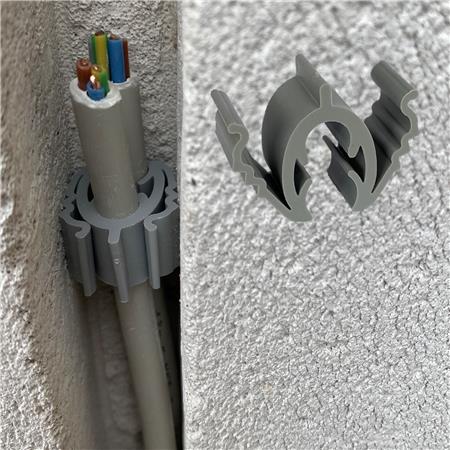 Rille Clips Pro Til Kabler Ku \ Ø11 & Ø8 ⎮ 5700002035011 ⎮ 900035001 ⎮ 0839100692 ⎮