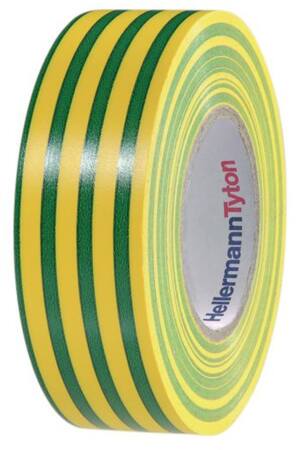Tape Pvc Grøn/Gul 19Mmx20M ⎮ 4031026479903 ⎮ 960000142 ⎮ 5439020449 ⎮ HTAPE-FLEX15-19x20-PVC-GNYE