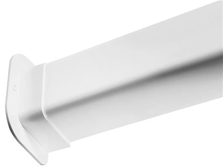 Kanal Vægtilslutning Lige - Hvid ⎮ 5705157186168 ⎮ 900502313 ⎮ 5478000018 ⎮ 1806002