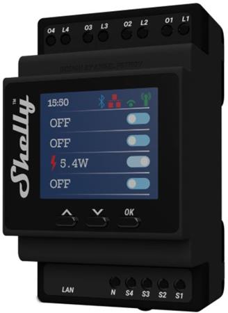 Shelly Pro 4Pm ⎮ 3800235268049 ⎮ 5401018847 ⎮ 5401018847 ⎮ 190957