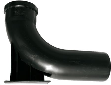 Fodbøjning Pp Lang Sort Ø110Mm ⎮ 0200207328 ⎮ 192854110 ⎮ 0200207328 ⎮ 192854-110