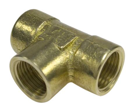 T-Stykke Messing Mf 1/2". ⎮ 5705157271239 ⎮ 5401011414 ⎮ 5401011414 ⎮